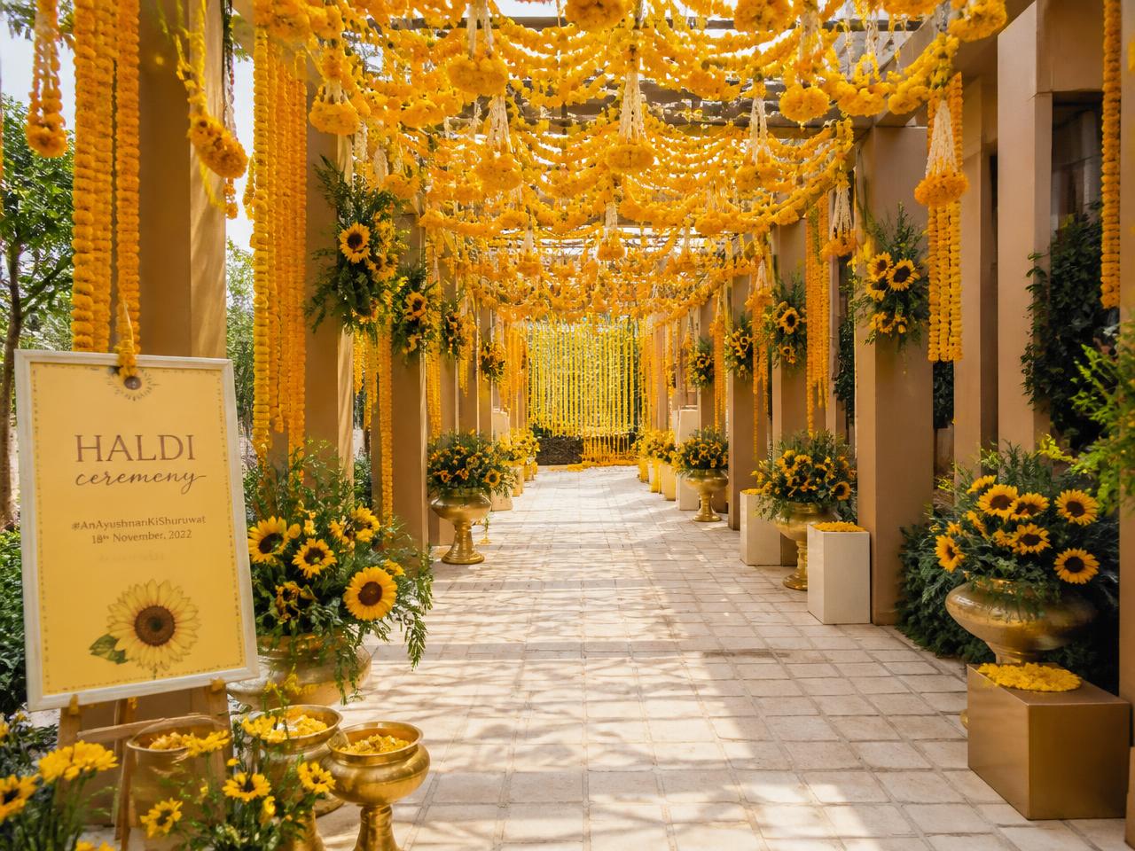 Haldi, Mehndi & Cultural Decor