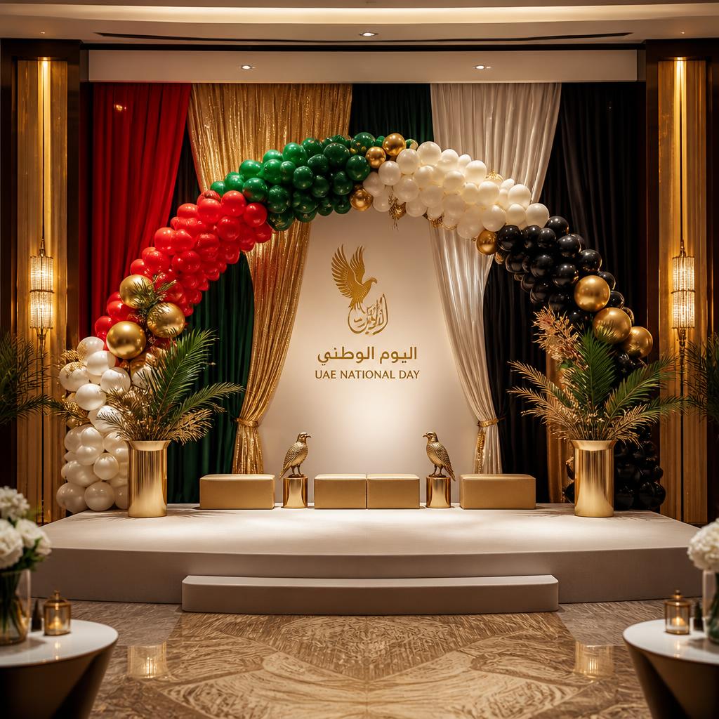 National Day, Year End & Graduation Decor