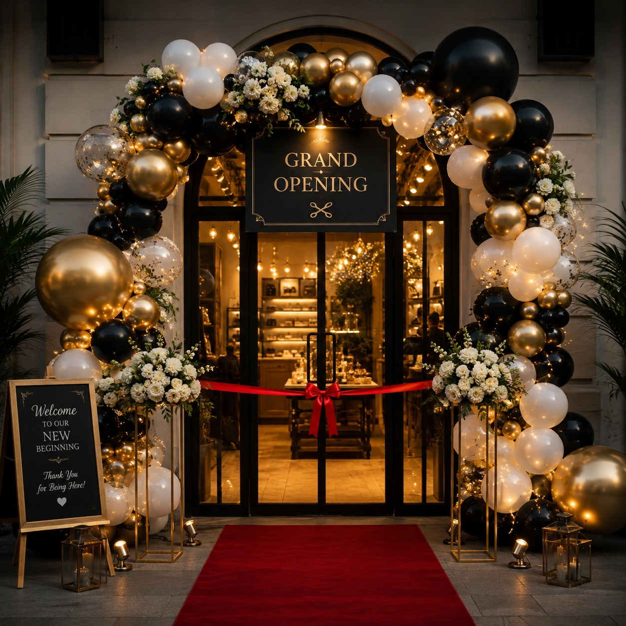 Inauguration & Shop Opening Decor