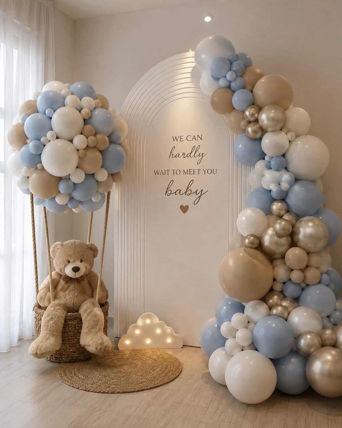 Welcome Baby Home & Hospital Room Decor